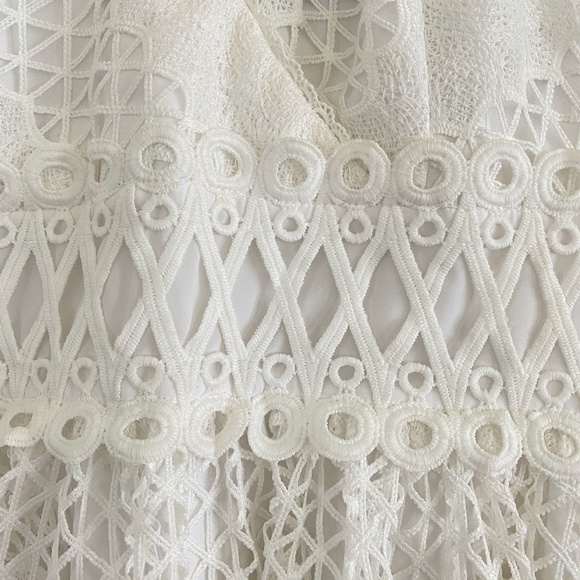 Guess LA White Eyelet Dress - Picture 7 of 8